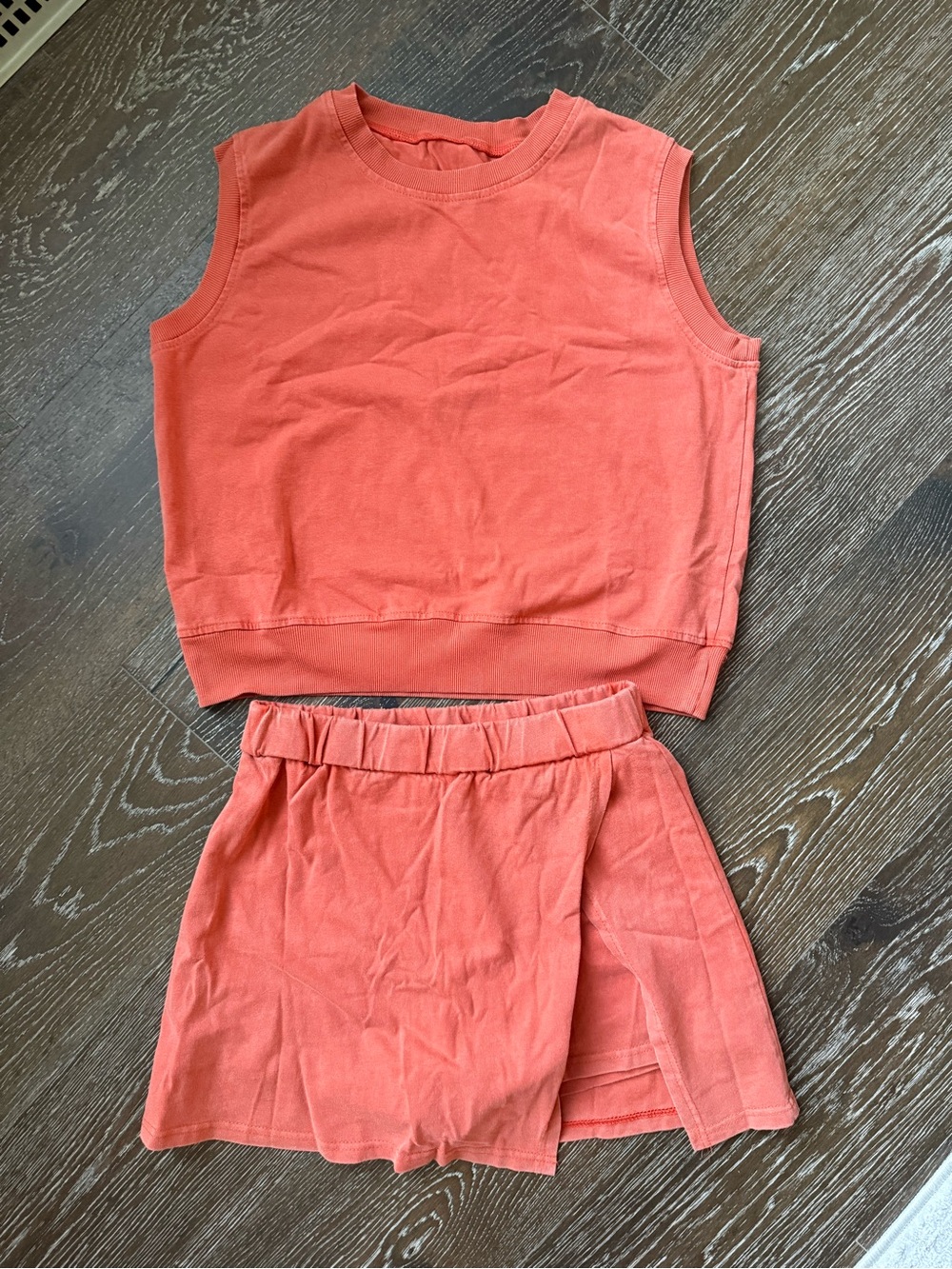 Aubora Sleeveless Top & Skort Set